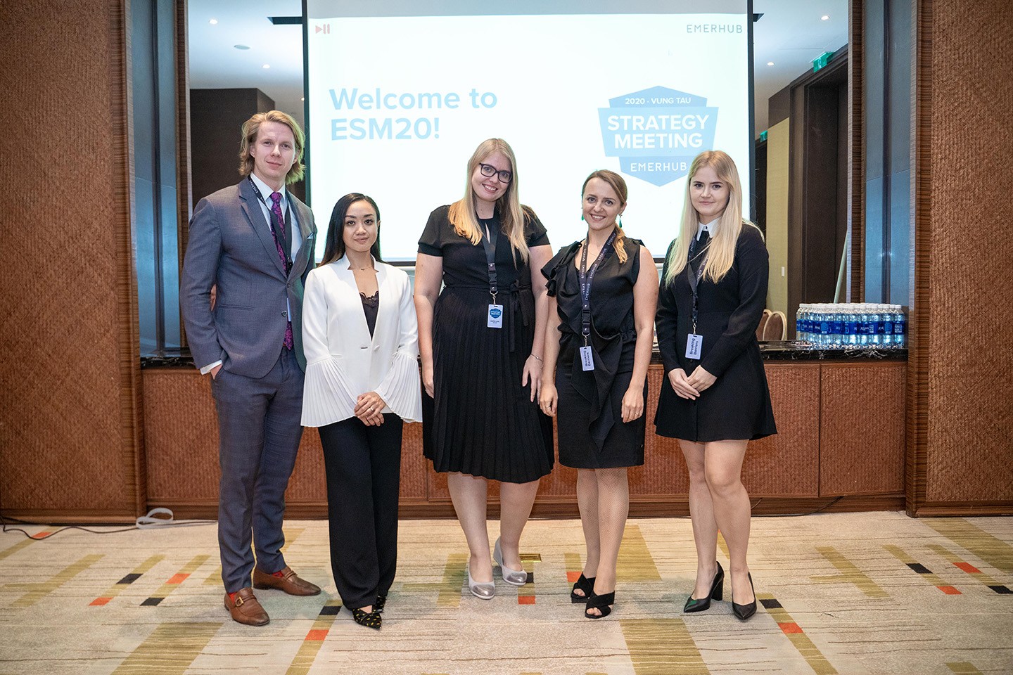 The last in-person Emerhub gathering before the pandemic, 2020.
